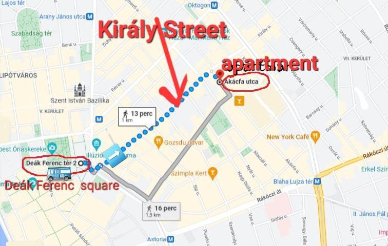 Downtown Acacia Str Apartment Будапеща Екстериор снимка